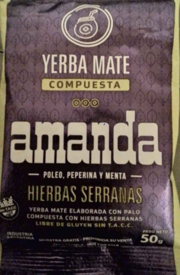 Amanda Compuesta  Hierbas Serranas 50g