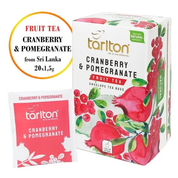 CRANBERRY & POMEGRANATE Fruit tea (20x1,5g) - Image 2