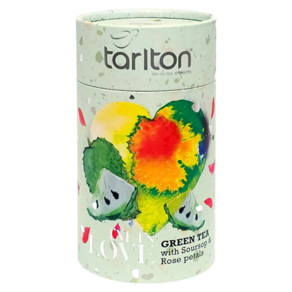 SOURSOP & ROSE BUDS green tea, Tarlton LOVE, 100g